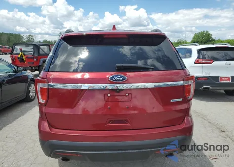 2016 Ford Explorer from USA, damaged, VIN 1FM5K7BH9GGA76390